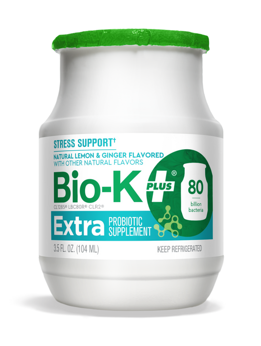Bottle of Bio-K+ stress Support