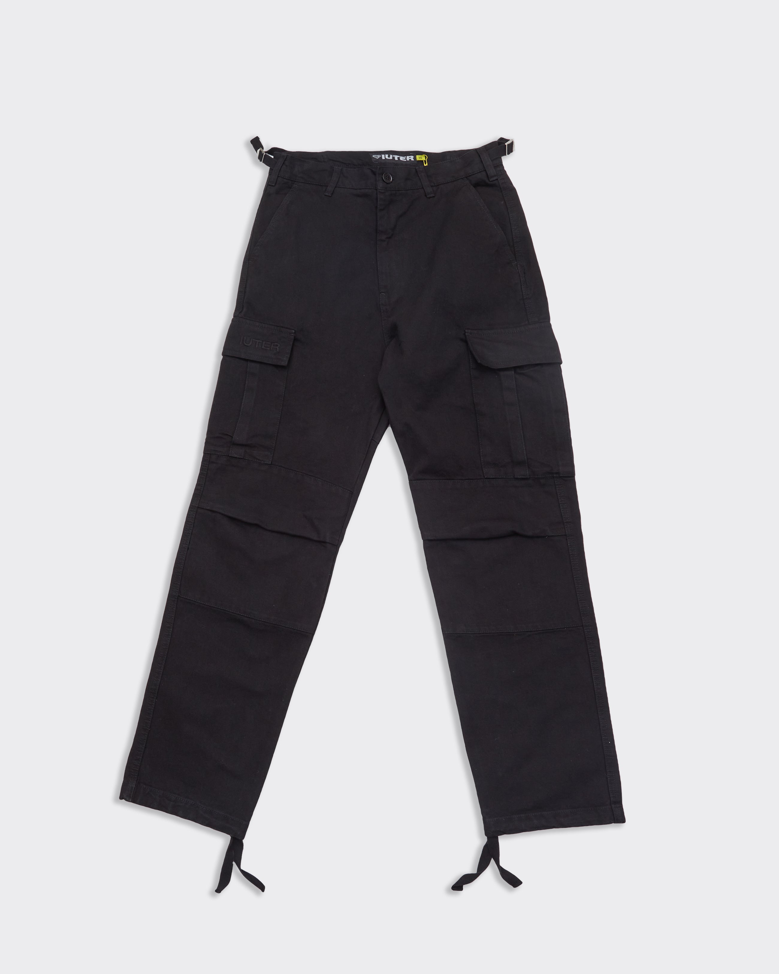 Image of Iuter Pantaloni Cargo Ripstop Nero