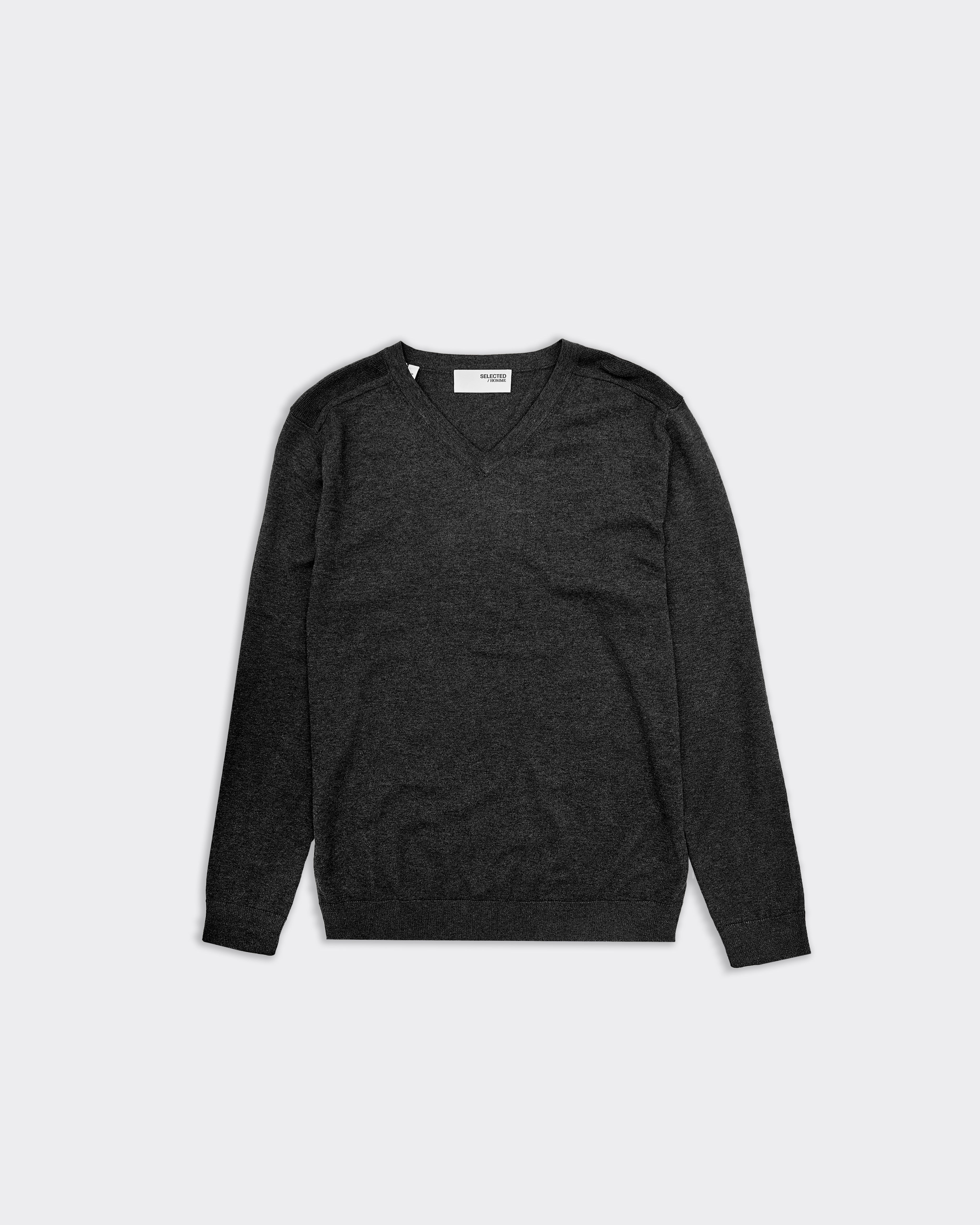 Image of Selected Homme Maglioncino Berg V-neck Nero