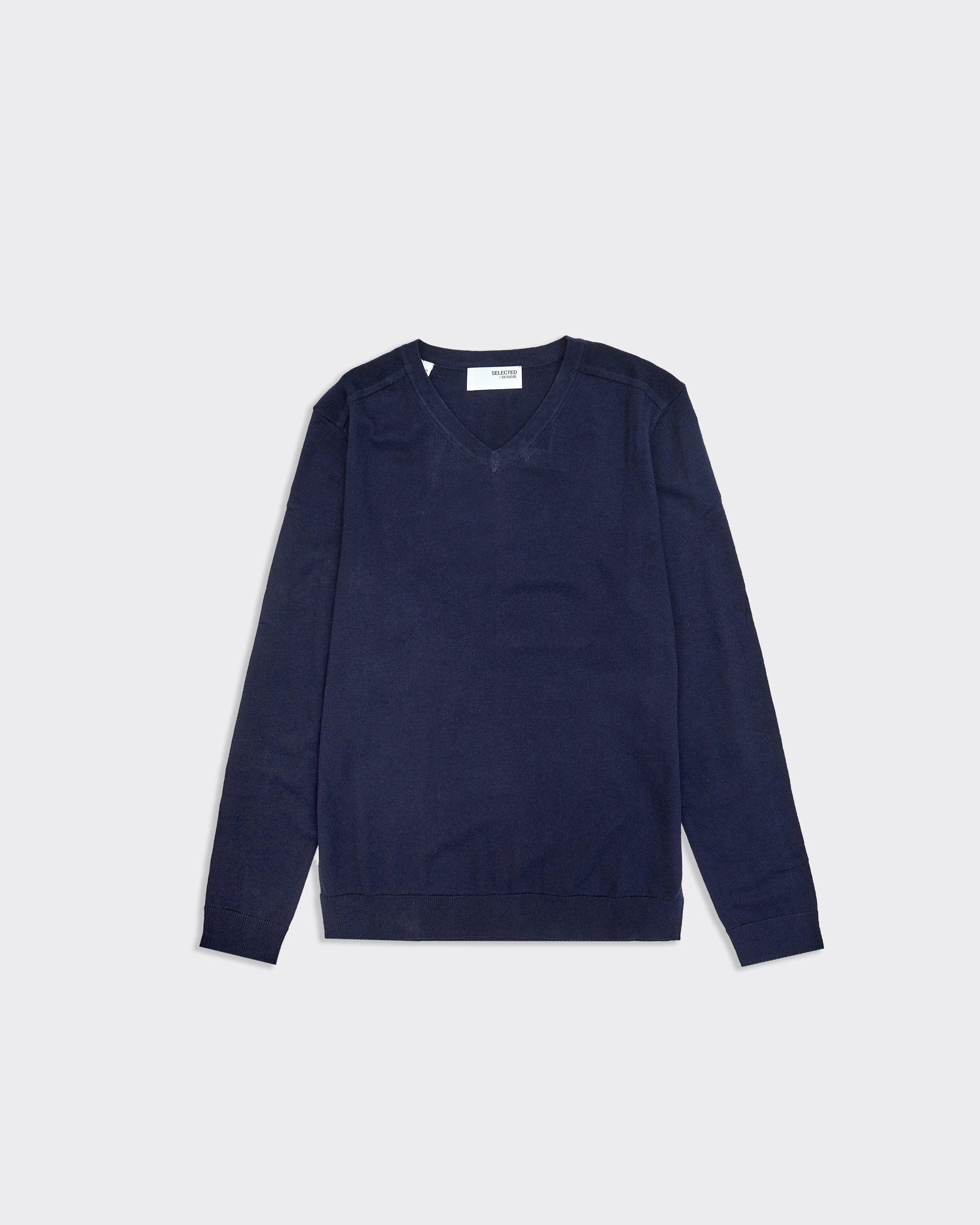 Image of Selected Homme Maglioncino Berg V-Neck Blu