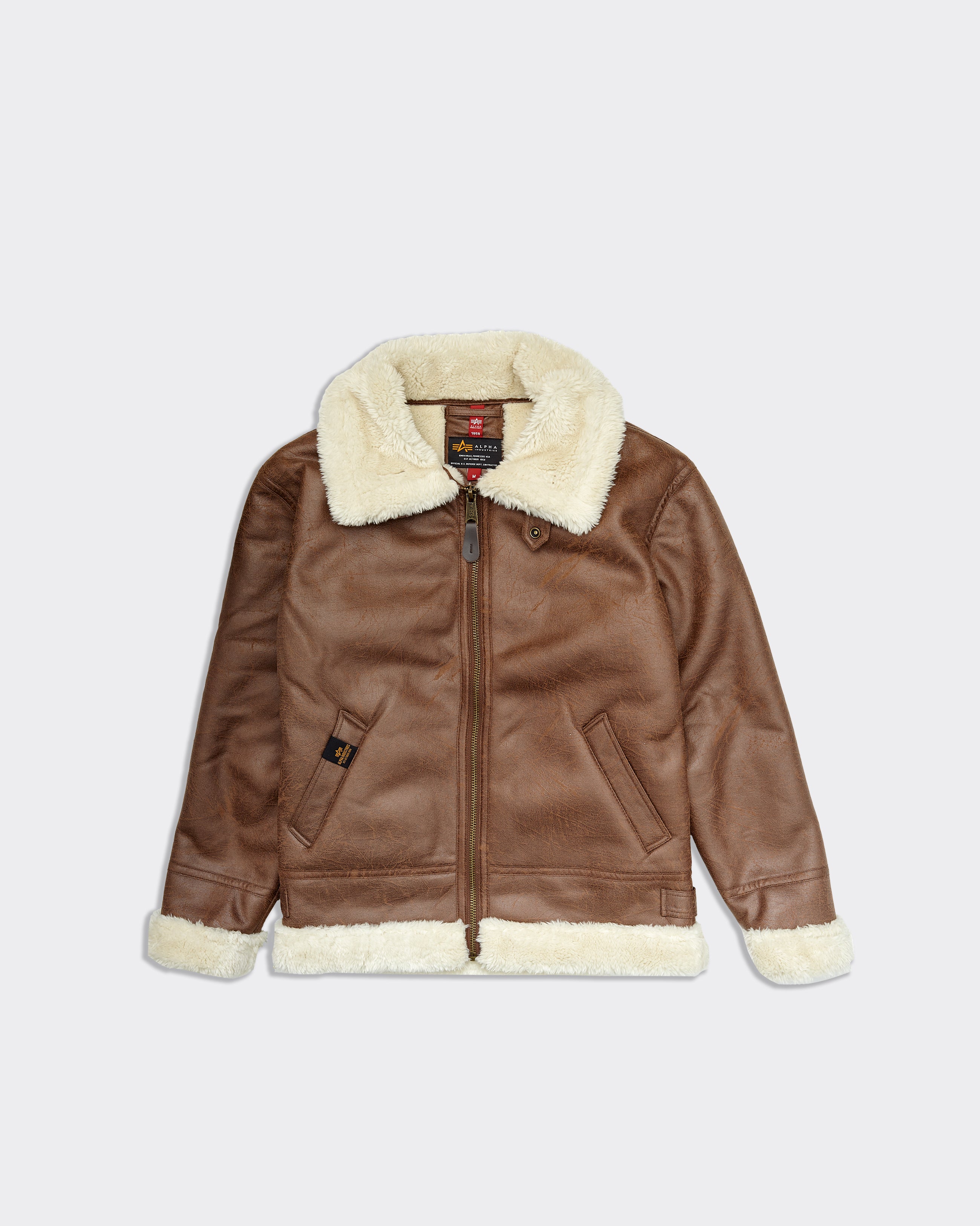 Alpha Industries Montone B3 FL Marrone