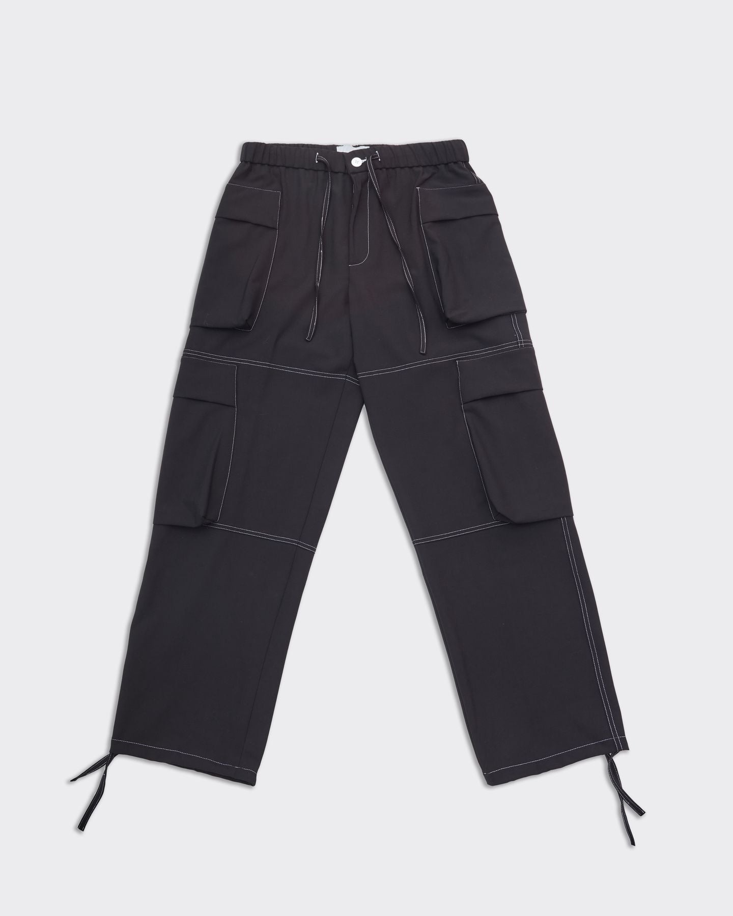 Image of Bonsai Pantaloni Cargo Fit Nero