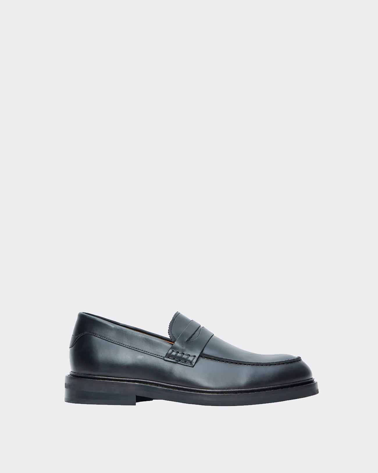 Selected Homme Mocassino Carter Nero in Pelle