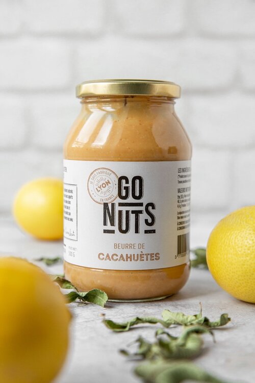 Beurre de Cacahuètes au Chocolat Noir Bio - Go Nuts - La Fourche