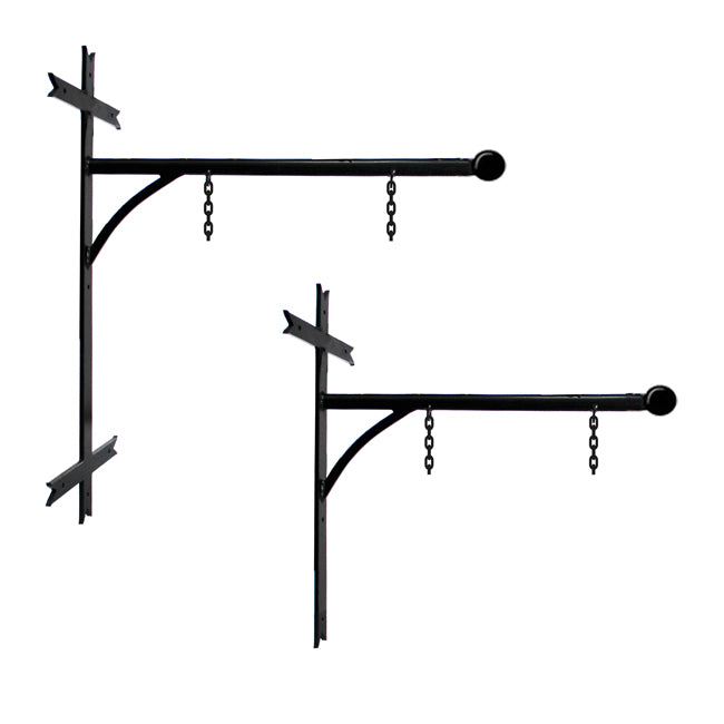 Simple wrought-iron gallows