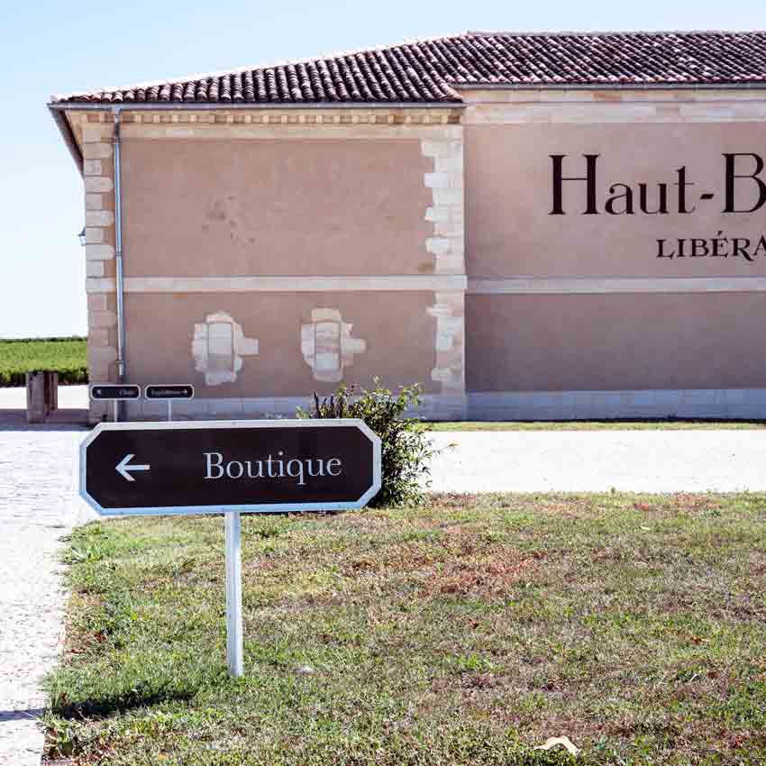 Panneau émaillé Plomeis pour Chateau Haut Bages Libéral