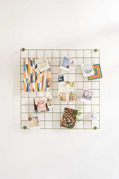 Grid panel wall by Urban Outfitters