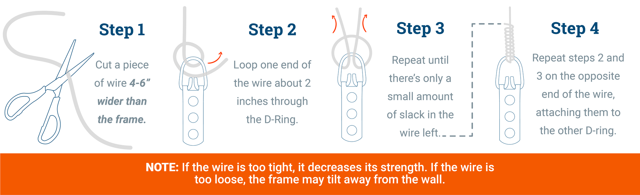 How To Crimp Picture Wire 