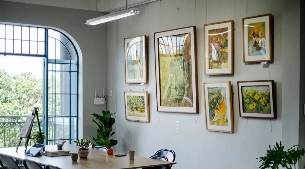 Using a Gallery System in an Art Studio
