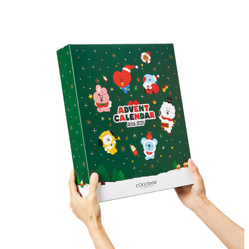 BT21 X L'OCCITANE 2021 HOLIDAY ADVENT CALENDAR Sugar Seoul