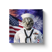 Load image into Gallery viewer, Navy Pet Canvas Wraps
