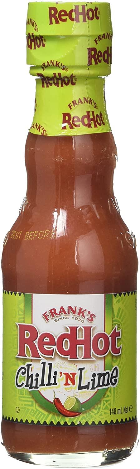 Franks Redhot Chilli And Lime Sauce 148ml — World Food Shop