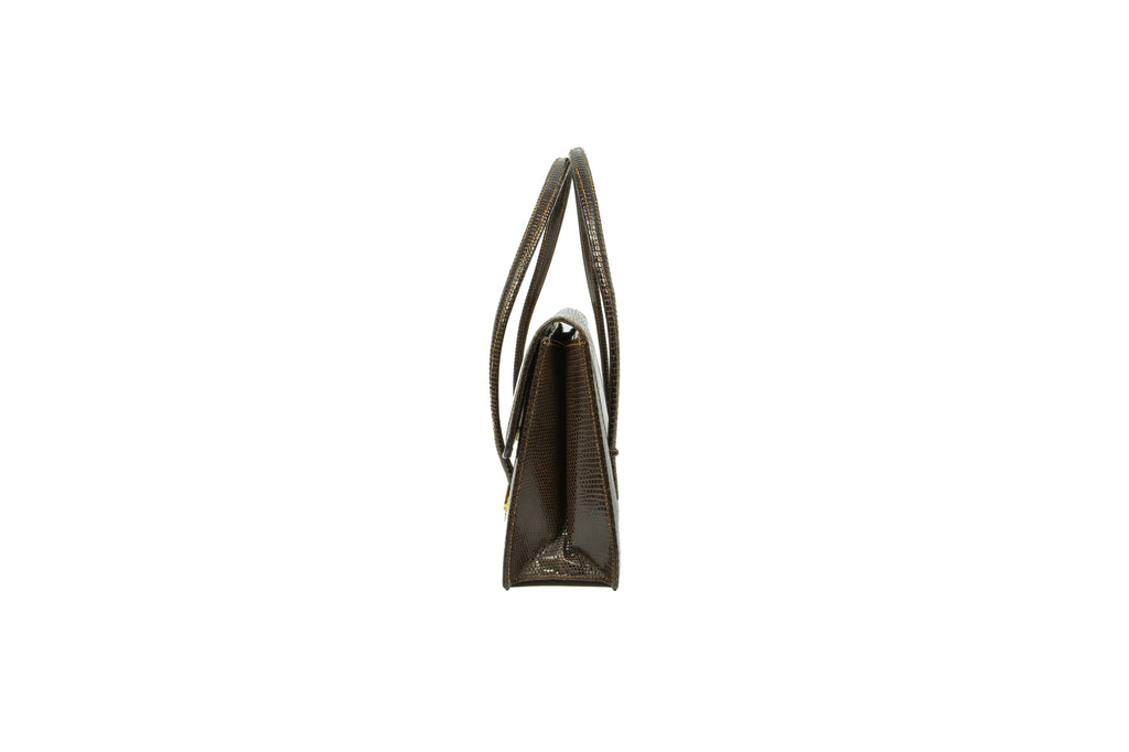 1990s Louis Vuitton Green Epi Leather Danube Cross-Body Bag – De L