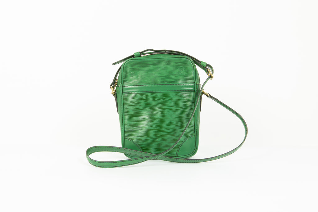 1970s Louise Fontaine Green Crocodile Clutch / Shoulder Bag – De L'Époque