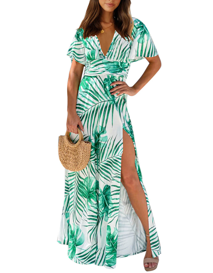 women's tropical maxi dresses