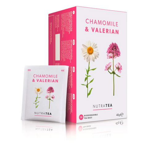 NutraTea Sleep Chamomile & Valerian 20 Tea Bags
