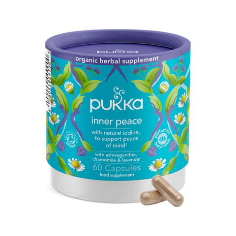 Pukka Organic Inner Peace 60 Capsules