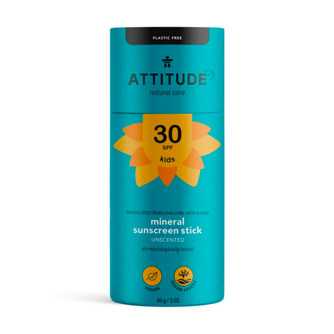 Attitude Baby & Kids Mineral Sunscreen Stick SPF 30