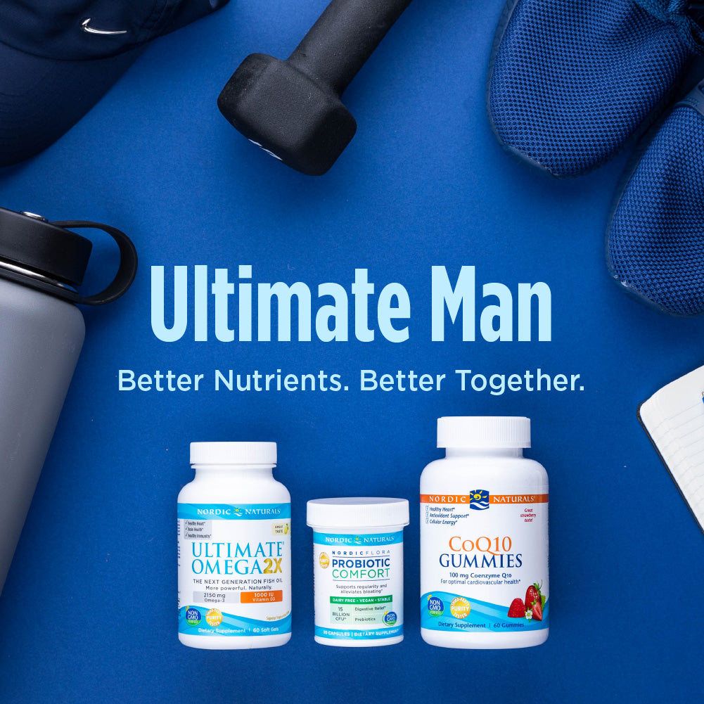 Ultimate Man | Omega-3s, Probiotics, CoQ10