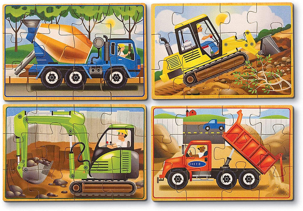 construction puzzles in a box