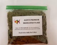 Alex's Premium Medicated Flake 2oz