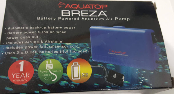 AP-100 BREZA Dual Outlet Aquarium Air Pump