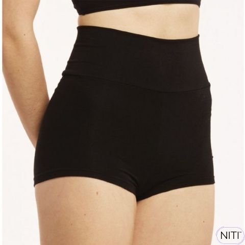 High waist dance shorts