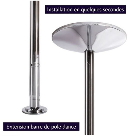 extension universelle barre pole dance