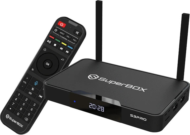 superbox s3 pro dual band wi fi smart media player