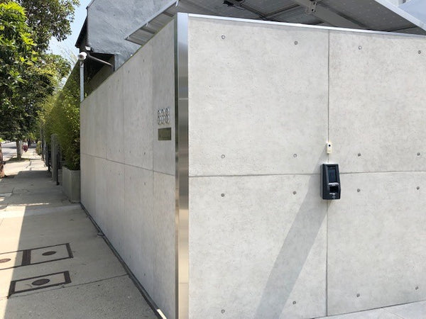 RealCast Concrete Panels on an outdoor wall