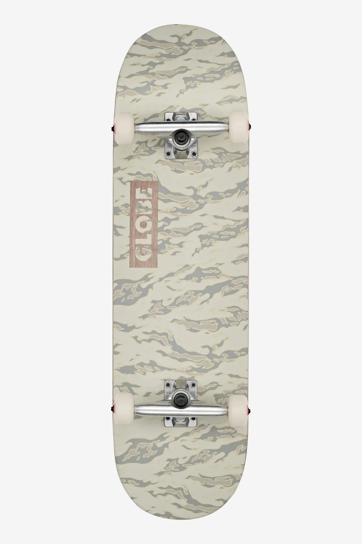 GLOBE Goodstock Vintage White Camo Komplett Gördeszka; 8.75