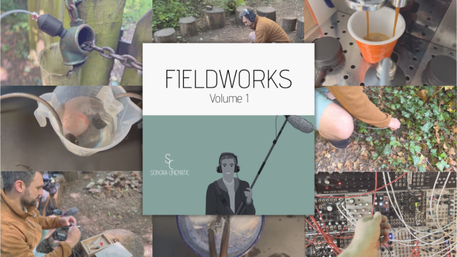 Fieldworks Vol 1 collage of field recordings footage