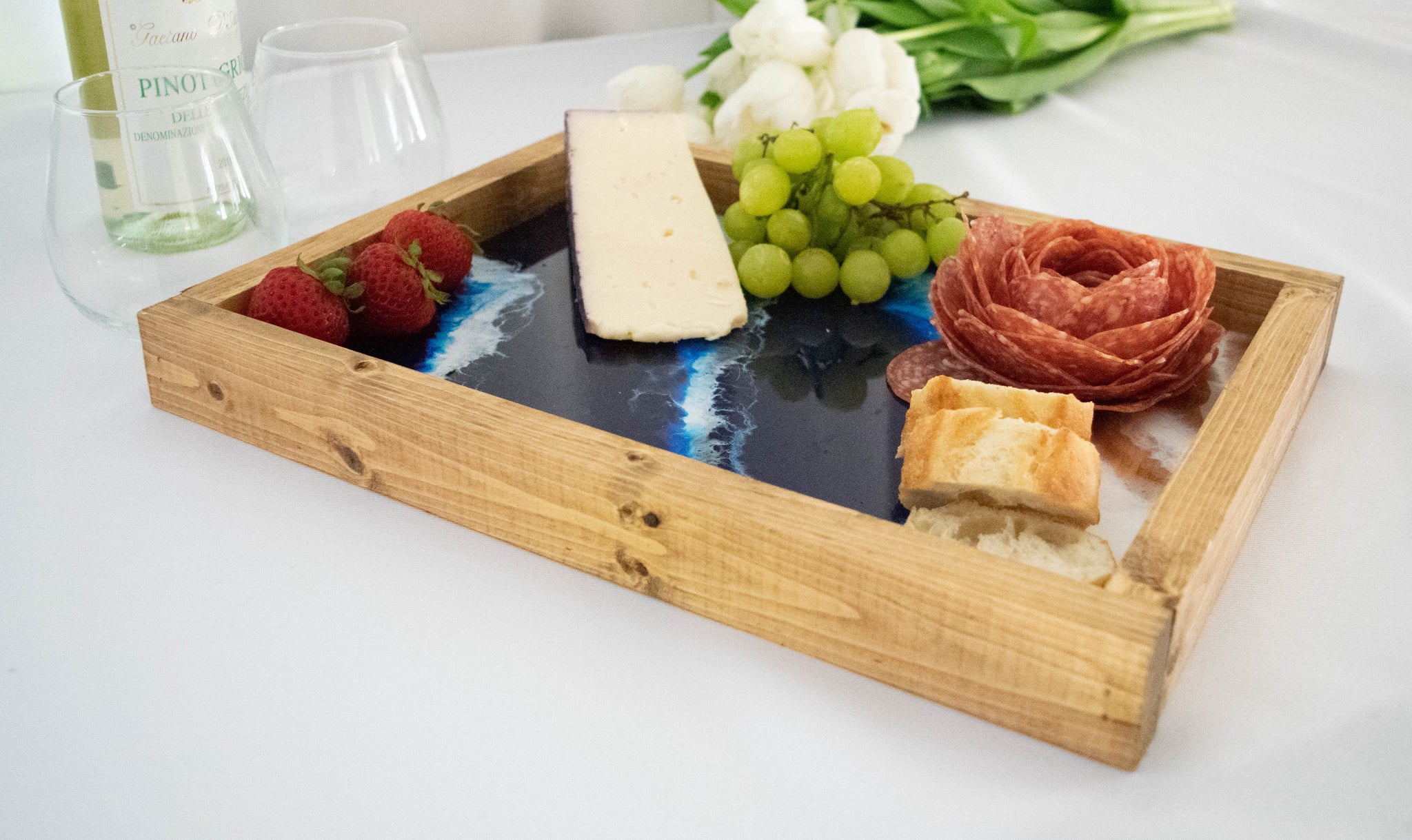 21 Big Fish SURVBOARD Charcuterie Serving Board, Cheese Platter