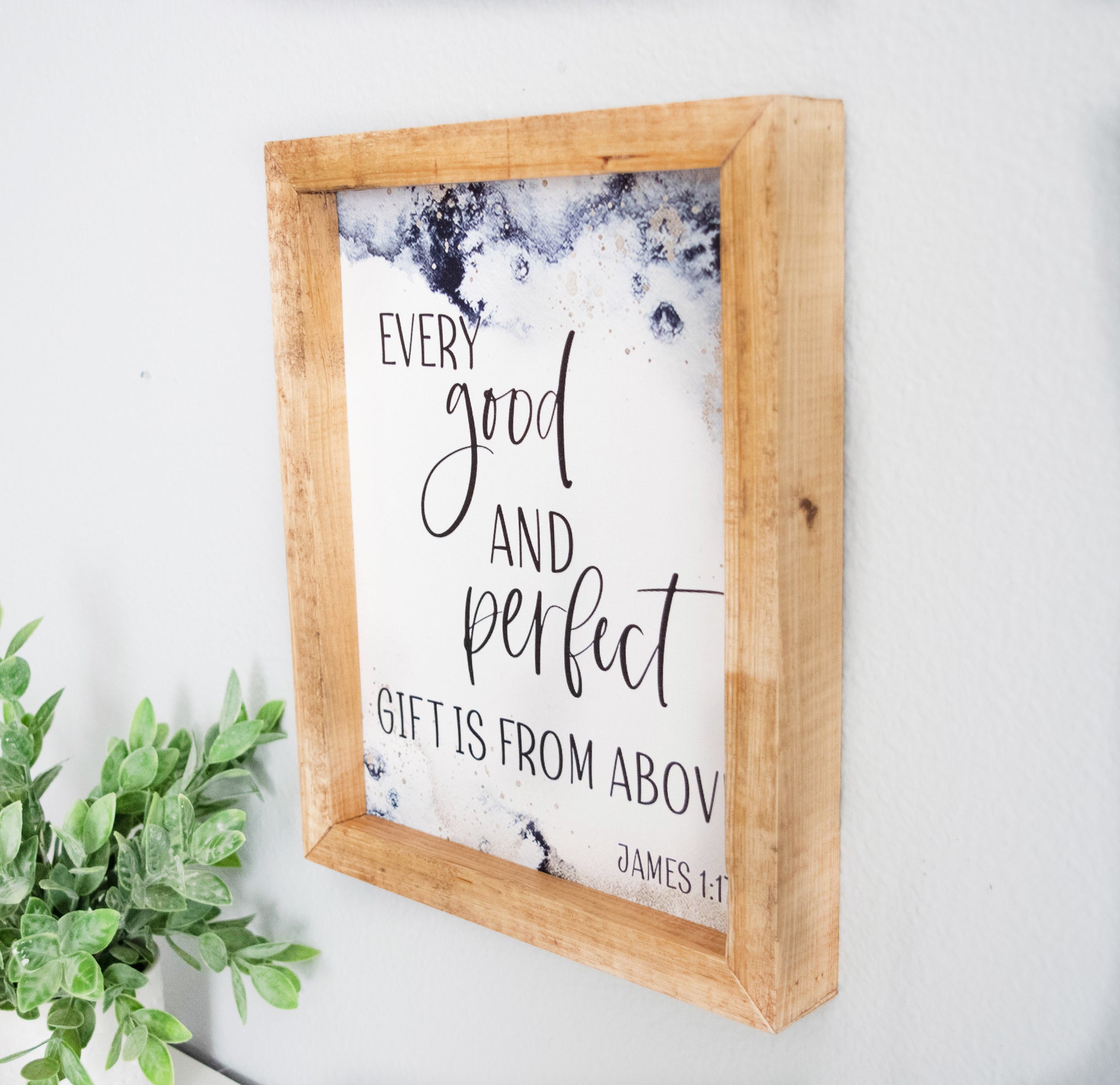 My Hope is Built Wood Sign  Shop Rooted + Grounded Christian Wall Art