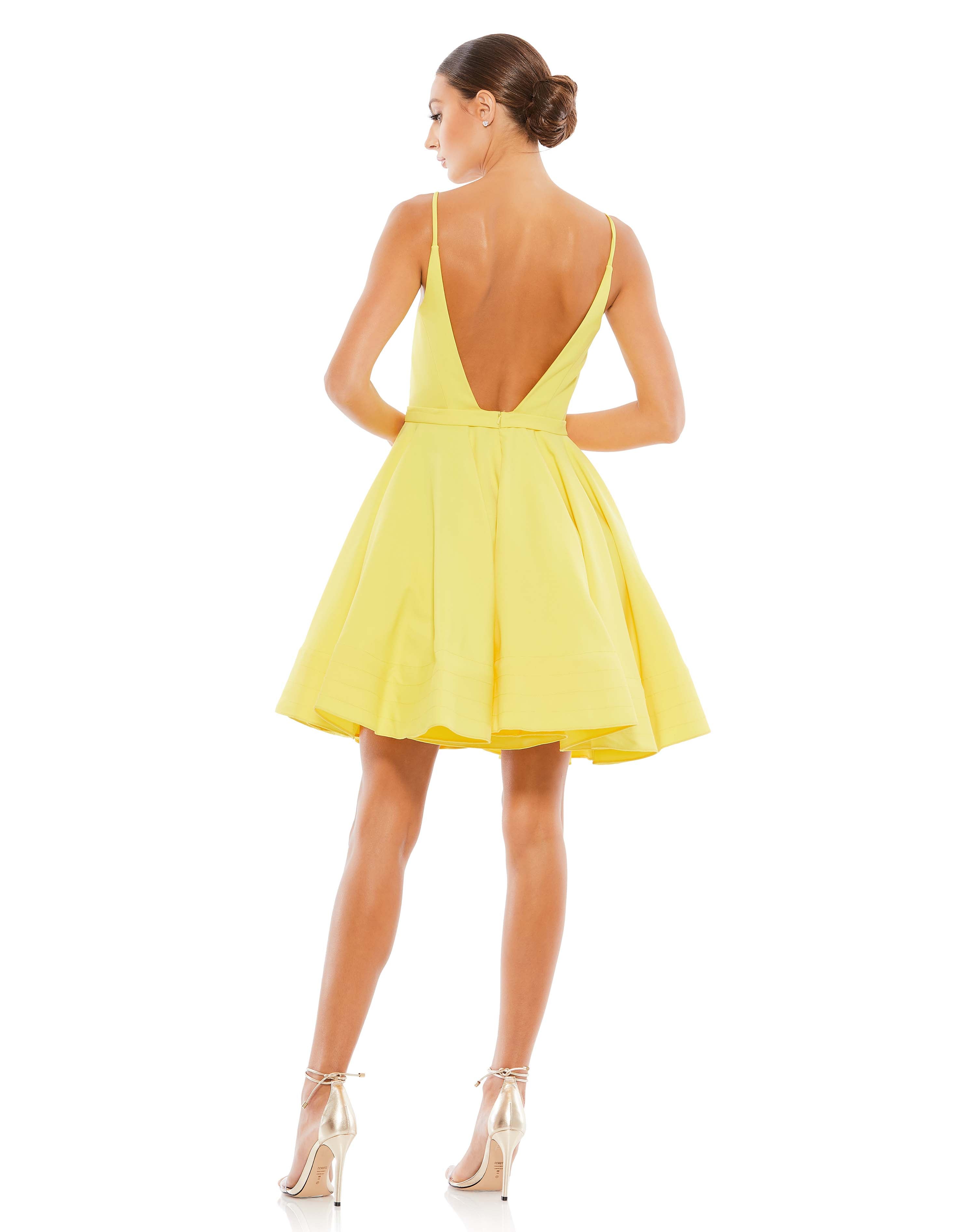 Low Back A-Line Party Dress – Mac Duggal