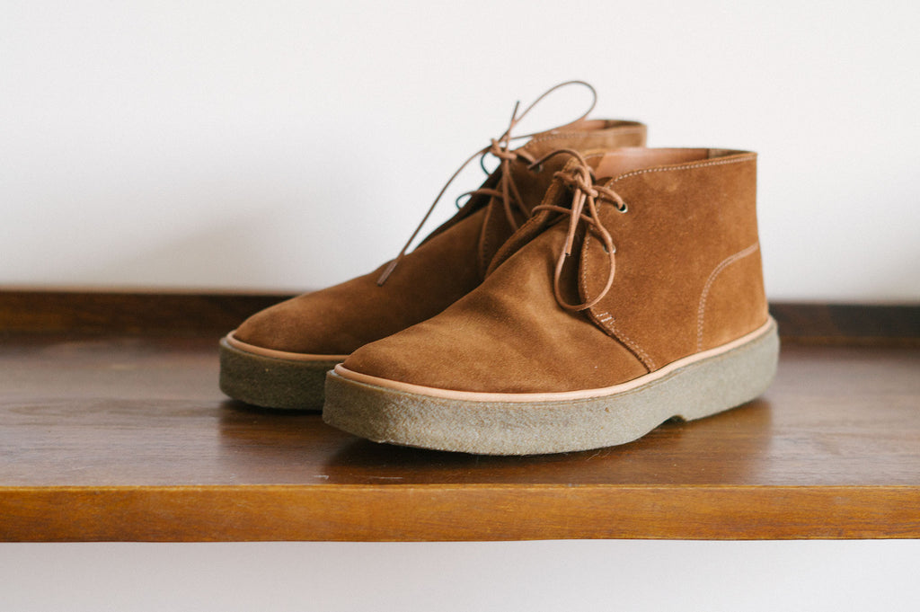 Hutton Playtime Chukka Boots Suede with Crepe Sole