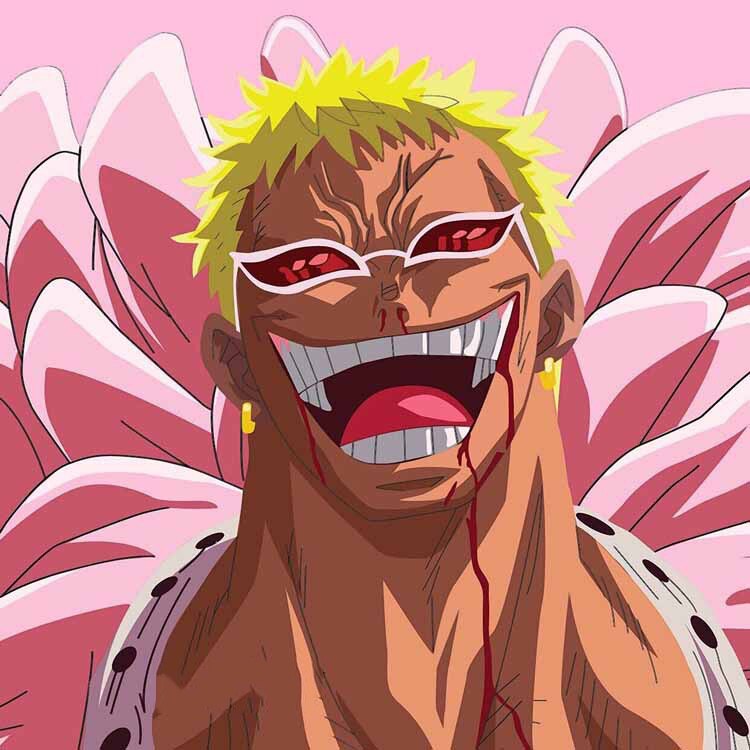 Limited Anime One Piece Donquixote Doflamingo Joker Sunglasses Men Wom Geggoo Com