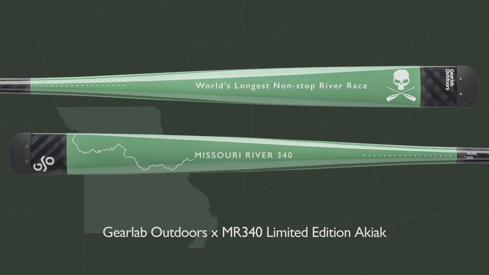 Supporting The Missouri River 340 with Limited Edition Akiak Paddle