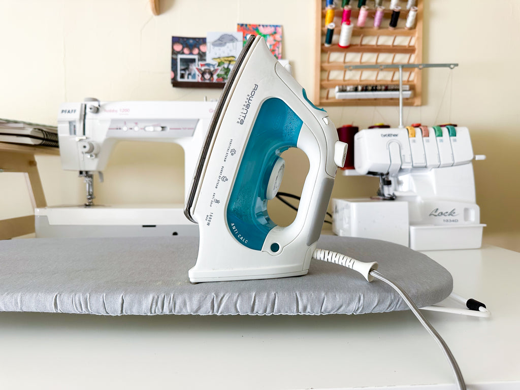 mini ironing board and rowenta effective