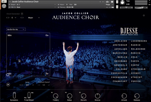 Jacob Collier Audience Choir by Native Instruments