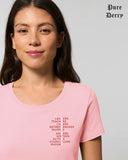 Derry Girls Pink Fitted Tee