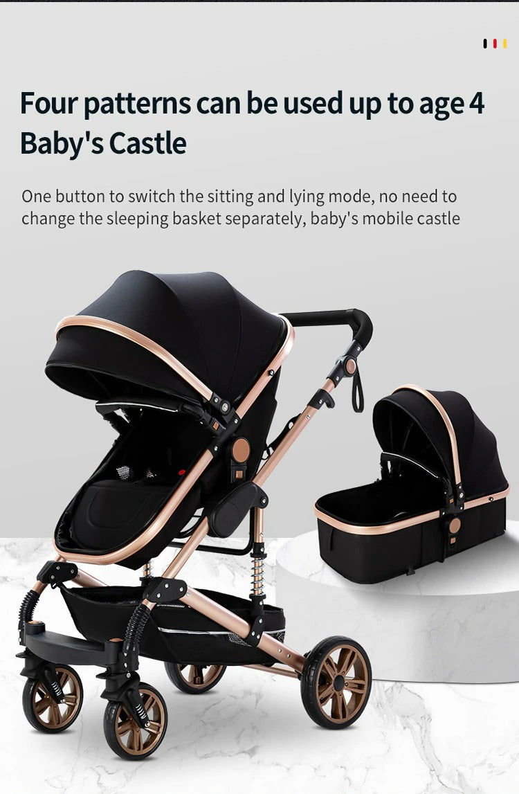 3 in one luxury stroller