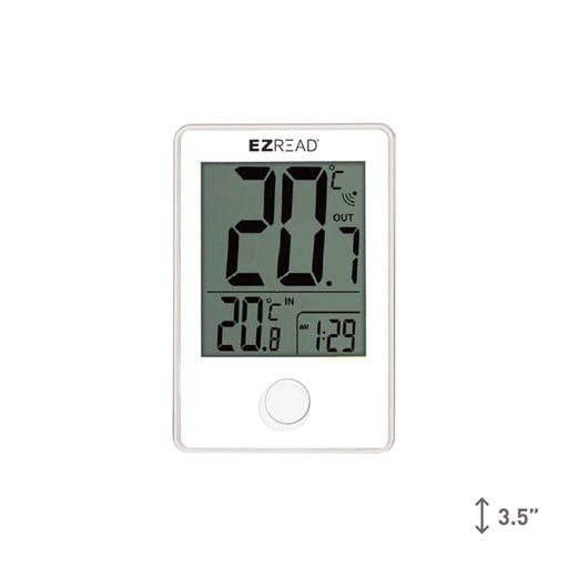 EZ-Read Indoor Thermometer/Hygrometer Double Dial - 840-0105