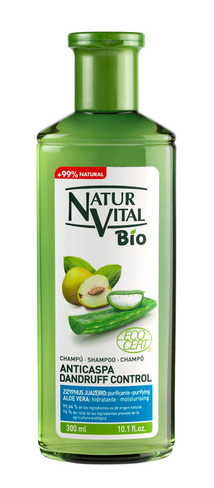 NaturVital - Shampoo Control Caspa con Aloe Vera 300ml