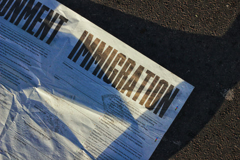 Image of Immigration paperwork and information