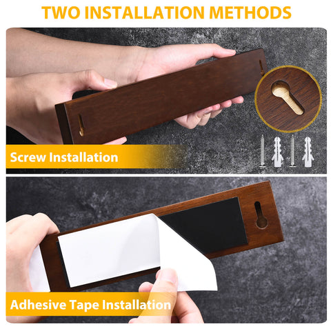 Magnetic Knife Strip Product Two Installation Methods