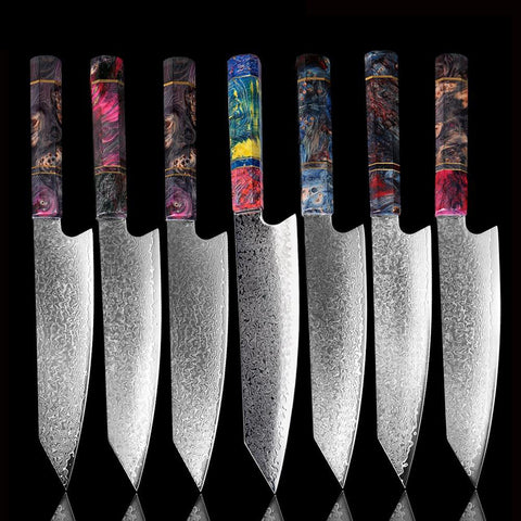 Ryujin Japanese Damascus Steel Chefs Knife