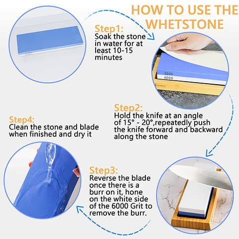 How to Sharpen a Knife Using Whetstone Product Image