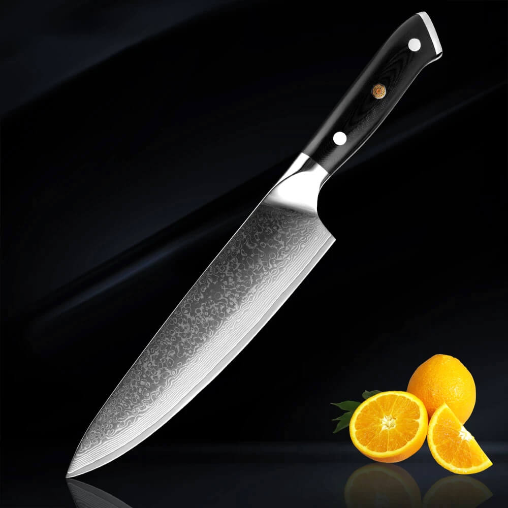 Shogun" Damascus Steel Gyuto Knife Knives