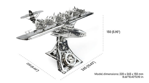 Tauchen Sie ein in die Welt der Flugzeuge mit der Mighty Dornier - einem Meisterwerk der Ingenieurskunst und des Designs.